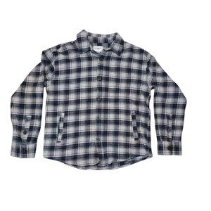 Goodfellow & Co Mens Black & White Plaid Flannel Shirt. Size M 100% Cotton. NWT